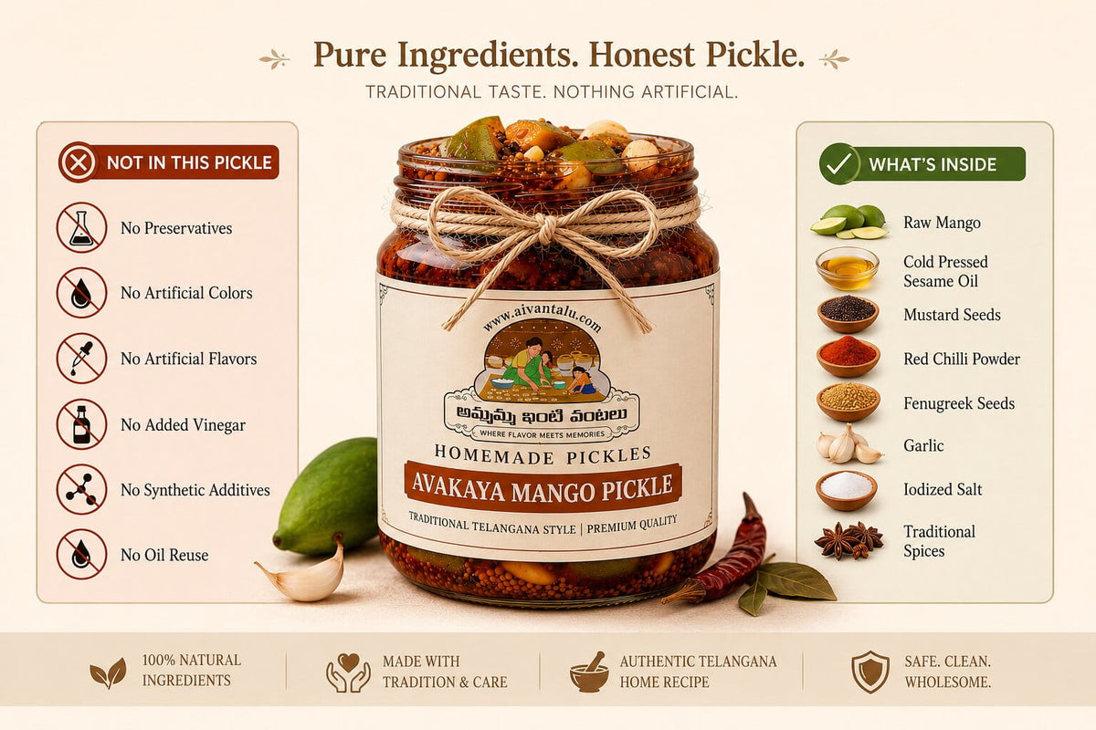 Avakaya Mango Pickle